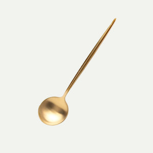 SIGNATURE GOLD SERVING SPOON