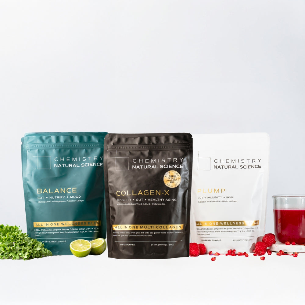 COMPLETE WELLNESS TRIO: PLUMP + BALANCE + COLLAGEN-X